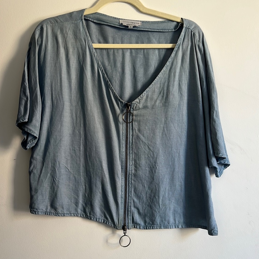 Native Youth Chambray Top
